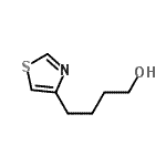 CAS 登录号：79685-57-7， 4-(1,3-噻唑-4-基)-1-丁醇