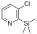 CAS 登录号：79698-47-8， 3-氯-2-(三甲基硅烷基)吡啶