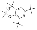 CAS 登录号：79746-31-9， (2,4,6-三-叔丁基苯氧基)二甲基氯硅烷