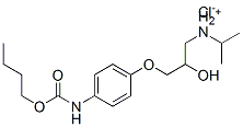CAS 登录号：79763-39-6， [3-[4-(丁氧羰基氨基)苯氧基]-2-羟基丙基]-丙-2-基氯化铵