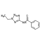CAS 登录号：797767-76-1， N-(2-乙基-2H-四唑-5-基)苯甲酰胺