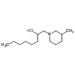 CAS 登录号：797789-43-6， 1-(3-甲基-1-哌啶基)-2-辛醇