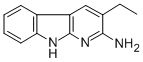 CAS 登录号：79801-89-1， 3-乙基-9H-吡啶并[6,5-b]吲哚-2-胺