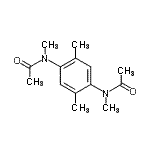 CAS 登录号：79817-50-8， N,N'-(2,5-二甲基-1,4-亚苯基)二(N-甲基乙酰胺)