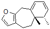 CAS 登录号：79827-32-0， (5aR,6S)-rel-(-)-5,5a,6,10-四氢-5a,6-二甲基-4H-苯并(5,6)环庚并(1,2-b)呋喃