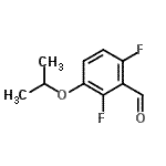 CAS 登录号：798564-92-8， 2,6-二氟-3-异丙氧基苯甲醛