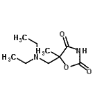 CAS 登录号：798567-11-0， 5-[(二乙基氨基)甲基]-5-甲基-1,3-恶唑烷-2,4-二酮