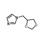 CAS#: 798571-51-4， 1-(1,3-Dioxolan-4-ylmethyl)-1H-imidazole