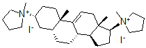 CAS 登录号：79868-89-6， 1-[(3R,5R,8S,10S,13S,14S,17S)-10,13-二甲基-3-(1-甲基吡咯烷-1-鎓-1-基)-2,3,4,5,6,7,8,12,14,15,16,17-十二氢-1H-环戊并[a]菲-17-基]-1-甲基吡咯烷-1-鎓二碘化物