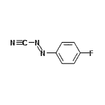 CAS 登录号：79896-01-8， (E)-(4-氟苯基)二氮烯甲腈