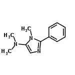 CAS 登录号：799813-77-7， N,N,1-三甲基-2-苯基-1H-咪唑-5-胺