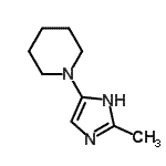 CAS#: 799814-09-8， 1-(2-Methyl-1H-imidazol-4-yl)piperidine