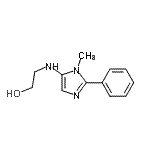 CAS 登录号：799814-33-8， 2-[(1-甲基-2-苯基-1H-咪唑-5-基)氨基]乙醇