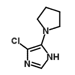 CAS#: 799814-74-7， 4-Chloro-5-(1-pyrrolidinyl)-1H-imidazole