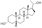 CAS 登录号：80-92-2， 5beta-孕甾烷-3alpha,20alpha-二醇