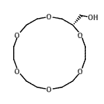 CAS 登录号：80004-04-2， (2S)-1,4,7,10,13,16-六氧杂环十八碳n-2-基甲醇