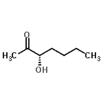 CAS 登录号：80007-39-2， (3S)-3-羟基-2-庚酮