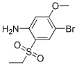 CAS 登录号：80036-87-9， 4-溴-2-(乙基磺酰基)-5-甲氧基苯胺