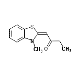 CAS 登录号：800377-16-6， (1E)-1-(3-甲基-1,3-苯并噻唑-2(3H)-亚基)-2-丁酮