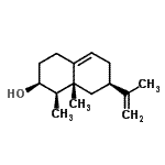 CAS 登录号:800386-01-0, (1R,2S,7R,8aR)-7-异丙烯基-1,8a-二甲基-1,2,3,4,6,7,8,8a-八氢-2-萘酚