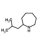 CAS 登录号：80053-55-0， 2-异丁基氮杂环庚烷
