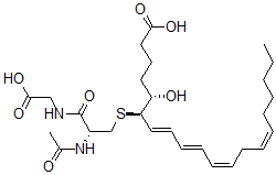 CAS 登录号:80115-94-2, N-乙酰基白三烯 D4