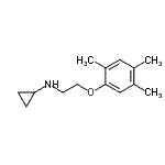 CAS 登录号：801150-51-6， N-[2-(2,4,5-三甲基苯氧基)乙基]环丙胺