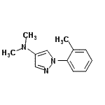 CAS 登录号：801170-65-0， N,N-二甲基-1-(2-甲基苯基)-1H-吡唑-4-胺
