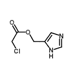 CAS 登录号：801177-62-8， 1H-咪唑-4-基甲基氯乙酸酯