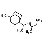 CAS 登录号：801195-02-8， N-[1-(4-甲基双环[2.2.2]辛-1-基)乙基]-2-丁胺