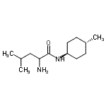 CAS 登录号：801210-95-7， N-(反式-4-甲基环己基)亮氨酰胺