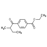 CAS#: 801303-26-4， Ethyl 4-(2-methylbutanoyl)benzoate
