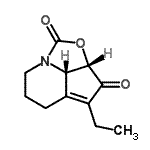 CAS 登录号：80152-12-1， (2aS,7bS)-4-乙基-2a,6,7,7b-四氢-2-氧杂-7a-氮杂环戊并[Cd]茚-1,3(5H)-二酮