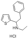 CAS 登录号：80154-64-9， alpha-苄基-N-乙基-2-噻吩基胺盐酸盐