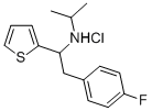 CAS 登录号:80154-82-1, Alpha-(4-氟苄基)-N-异丙基-2-噻吩基胺盐酸盐