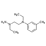 CAS 登录号：802600-30-2， N-乙基-N-[2-(1-乙基肼基)乙基]-3-甲基苯胺