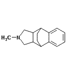 CAS 登录号：802602-41-1， 11-甲基-11-氮杂四环[6.5.2.0<sup>2,7</sup>.0<sup>9,13</sup>]十五碳-2,4,6-三烯