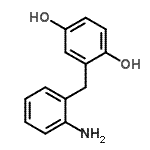 CAS 登录号：802879-64-7， 2-(2-氨基苄基)-1,4-苯二酚