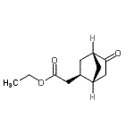 CAS 登录号：802911-59-7， 乙基[(1R,2R,4R)-5-氧代双环[2.2.1]庚-2-基]乙酸酯
