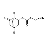 CAS 登录号：802911-60-0， 乙基[(1R,2S,4R)-6-氧代双环[2.2.1]庚-2-基]乙酸酯