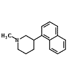CAS 登录号：803616-22-0， 1-甲基-3-(1-萘基)哌啶
