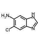 CAS 登录号：803633-73-0， 5-氯-1H-苯并咪唑-6-胺