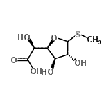 CAS 登录号：803634-87-9， 甲基1-硫代-D-呋喃葡糖苷酸