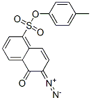 CAS 登录号：80370-33-8， 6-重氮基-5,6-二氢-5-氧代萘-1-磺酸对甲苯酯