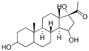CAS 登录号：80380-41-2， 3,15,17-三羟基孕甾烷-20-酮