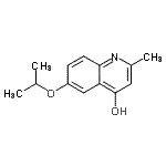 CAS 登录号：804427-93-8， 6-异丙氧基-2-甲基-4-喹啉醇
