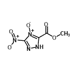CAS 登录号：80494-20-8， 甲基3-硝基-1H-1,2,4-三唑-5-羧酸酯4-氧化物