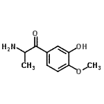 CAS#: 805181-49-1， 2-Amino-1-(3-hydroxy-4-methoxyphenyl)-1-propanone