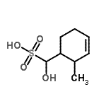 CAS 登录号：805181-89-9， 羟基(2-甲基-3-环己烯-1-基)甲烷磺酸