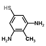 CAS 登录号：805182-11-0， 3,5-二氨基-4-甲基苯硫醇